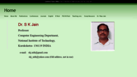 What Sanjaykumarjain.educatorpages.com website looked like in 2019 (4 years ago)