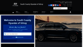 What Southcountyhyundai.com website looked like in 2019 (4 years ago)