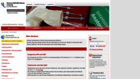 What Student.uniklinikum-leipzig.de website looked like in 2019 (4 years ago)