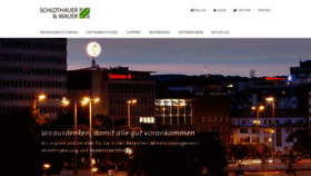 What Schlothauer.de website looked like in 2019 (4 years ago)