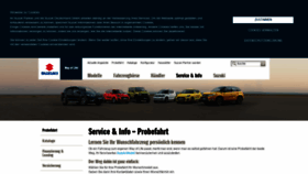 What Suzuki-probefahrt.de website looked like in 2019 (4 years ago)