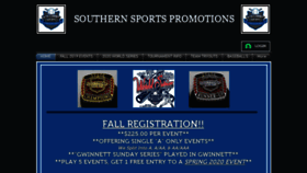 What Southernsportspromotions.com website looked like in 2019 (4 years ago)
