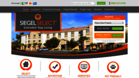 What Siegelselect.com website looked like in 2019 (4 years ago)