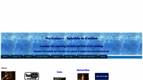 What Splashinfashion.com website looked like in 2019 (4 years ago)