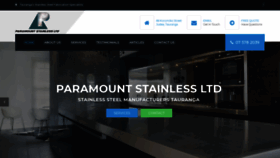 What Stainless.co.nz website looked like in 2019 (4 years ago)