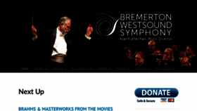 What Symphonic.org website looked like in 2019 (4 years ago)