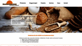 What Sondermann-brot.de website looked like in 2019 (4 years ago)