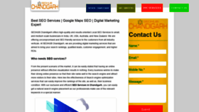 What Seohubchandigarh.com website looked like in 2019 (4 years ago)