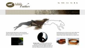 What Salukifeathers.com website looked like in 2019 (4 years ago)