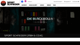 What Sportschneider.de website looked like in 2019 (4 years ago)