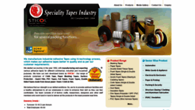What Specialitytapes.in website looked like in 2019 (4 years ago)