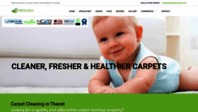 What Springcleancarpetservice.com website looked like in 2019 (4 years ago)