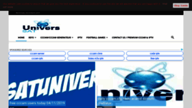 What Satunivers.net website looked like in 2019 (4 years ago)