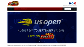 What Sports.ptv.com.pk website looked like in 2019 (4 years ago)