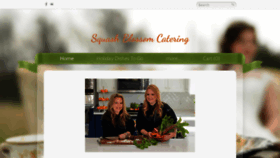 What Squashblossomcateringtx.com website looked like in 2019 (4 years ago)