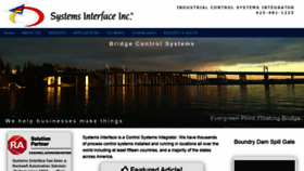 What Systems-interface.com website looked like in 2019 (4 years ago)