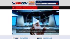 What Sinavdem.com website looked like in 2019 (4 years ago)