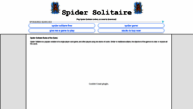 What Spidersolitaire.org website looked like in 2019 (4 years ago)