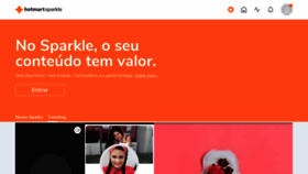 What Sparkleapp.com.br website looked like in 2019 (4 years ago)