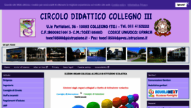 What Scuolecollegno3.it website looked like in 2019 (4 years ago)
