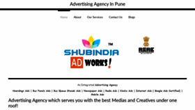 What Shubindia.com website looked like in 2019 (4 years ago)
