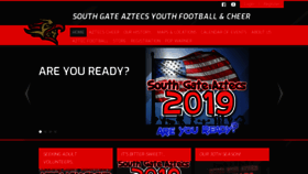 What Southgateaztecs.com website looked like in 2019 (4 years ago)