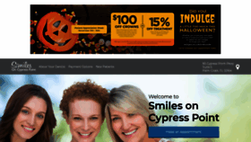 What Smilesoncypresspoint.com website looked like in 2019 (4 years ago)
