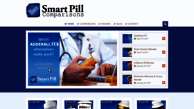 What Smartpillcomparisons.com website looked like in 2019 (4 years ago)