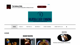 What Sujithaeasycooking.com website looked like in 2019 (4 years ago)