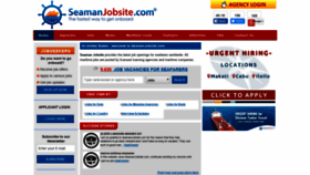What Seamanjobsite.com website looked like in 2019 (4 years ago)