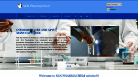 What Slnpharmachem.com website looked like in 2019 (4 years ago)