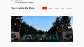 What Sierravistarvpark.com website looked like in 2019 (4 years ago)