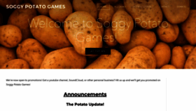 What Soggypotatogames.weebly.com website looked like in 2019 (4 years ago)