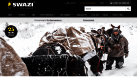 What Swazi.co.nz website looked like in 2019 (4 years ago)