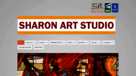 What Sharonartstudio.org website looked like in 2019 (4 years ago)