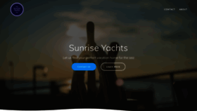 What Sunriseyachts.com website looked like in 2019 (4 years ago)