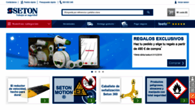 What Seton.es website looked like in 2019 (4 years ago)