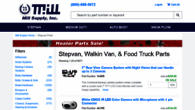 What Stepvanparts.com website looked like in 2019 (4 years ago)