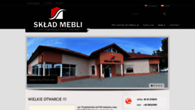 What Sklad-mebli.pl website looked like in 2019 (4 years ago)