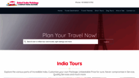 What Selectindiaholidays.com website looked like in 2019 (4 years ago)