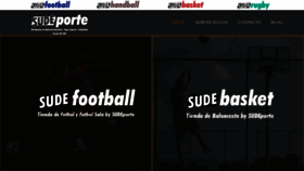 What Sudeporte.com website looked like in 2019 (4 years ago)