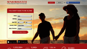 What Seniormatch.com website looked like in 2019 (4 years ago)