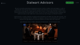 What Stalwartvalue.com website looked like in 2019 (4 years ago)