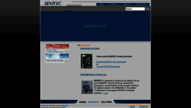 What Senitec.com website looked like in 2019 (4 years ago)