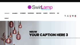 What Swirlamp.nl website looked like in 2019 (4 years ago)