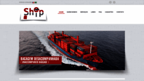 What Shop-ship.com website looked like in 2019 (4 years ago)