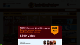 What Survivalcavefood.com website looked like in 2019 (4 years ago)