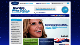 What Sparklingwhitesmiles.com website looked like in 2019 (4 years ago)