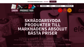 What Sibon.se website looked like in 2019 (4 years ago)