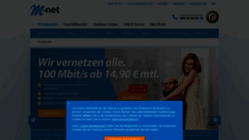 What Shop.m-net.de website looked like in 2019 (4 years ago)